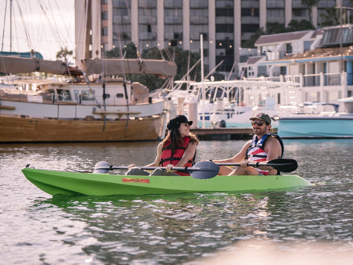 Mission Bay kayak rentals in San Diego