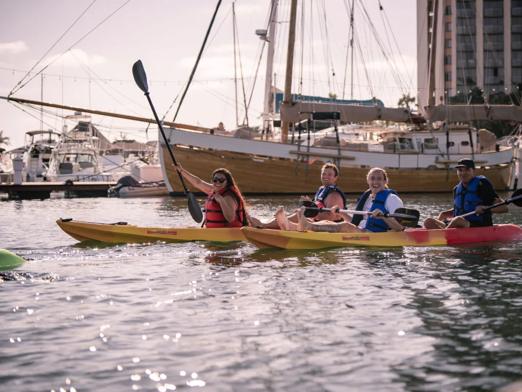 Intro To Kayaking Tours in mission bay san diego