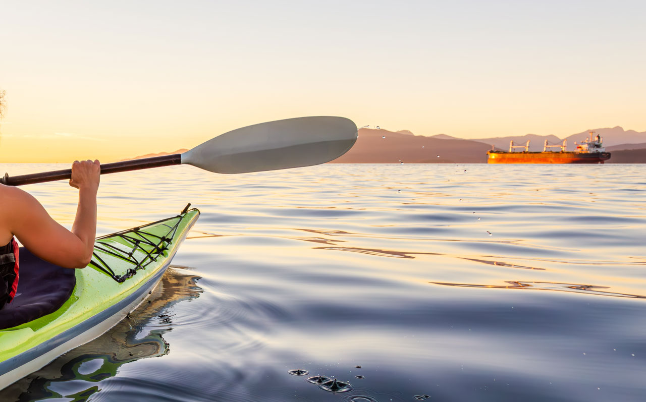 Kayak in Mission Bay